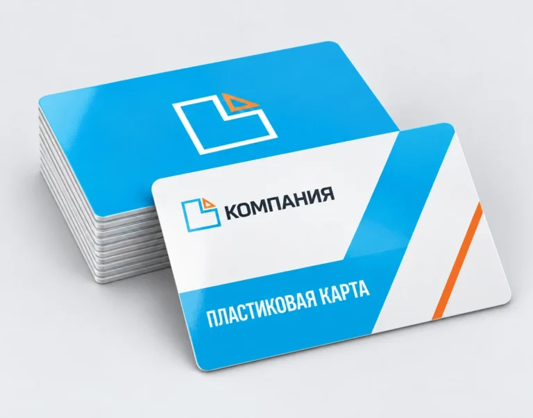 Пластиковые карты с логотипом
